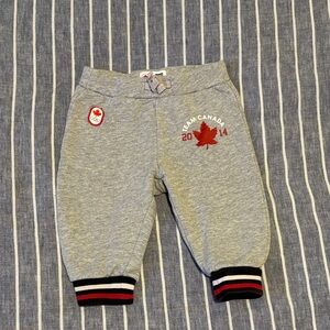 Hudon’s Bay Kids (0-6 month) Grey Olympics 2014 Team Canada Sweatpants